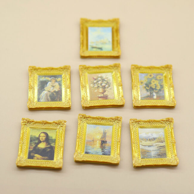 1:12 Miniature Vintage Picture Frame