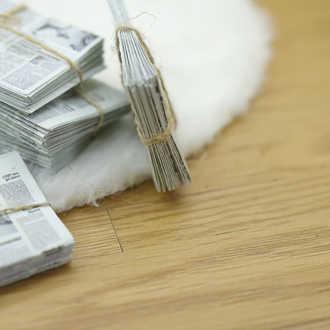 1:12 Miniature English Newspaper Prop