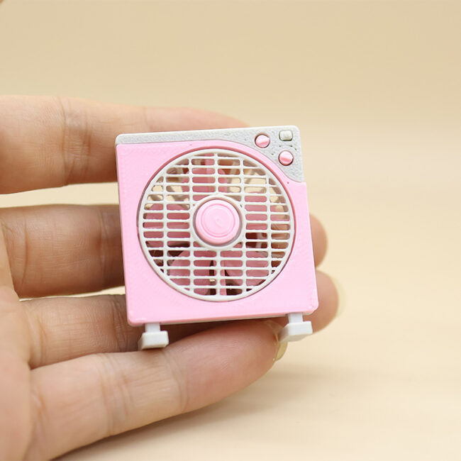 1:12 Miniature Vintage Desk Fan