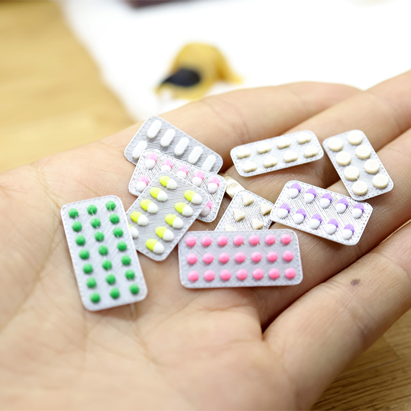 1:12 Miniature Pill Capsule Pack