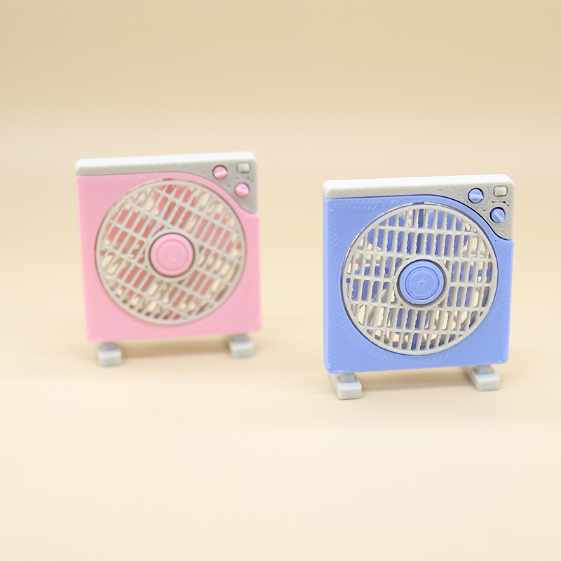1:12 Miniature Vintage Desk Fan