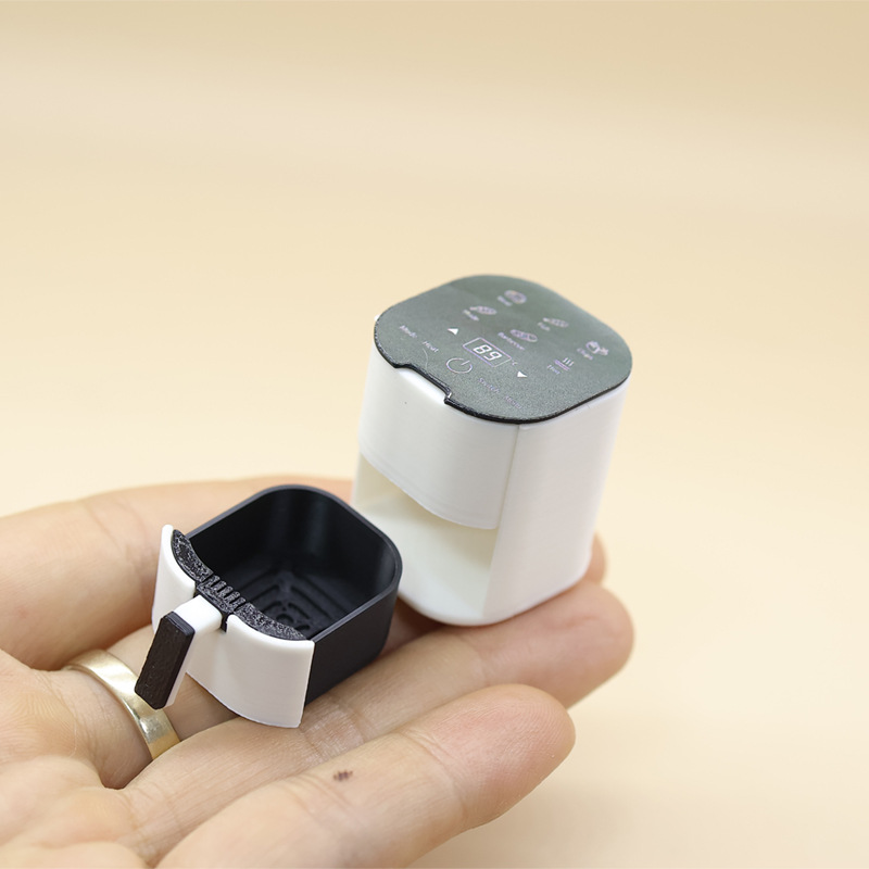 1:12 miniature kitchen air fryer appliance