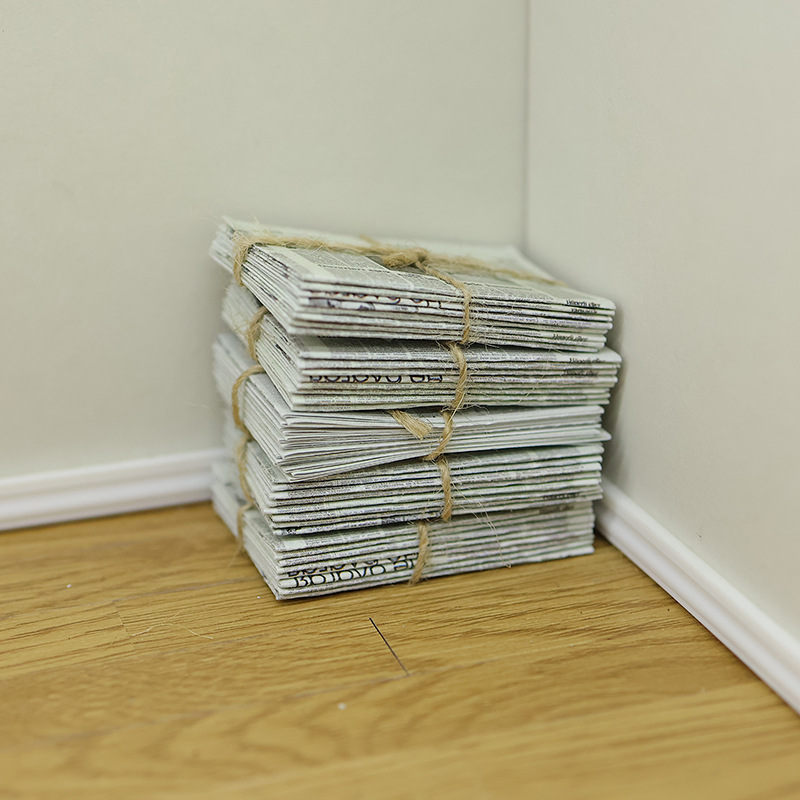 1:12 Miniature English Newspaper Prop