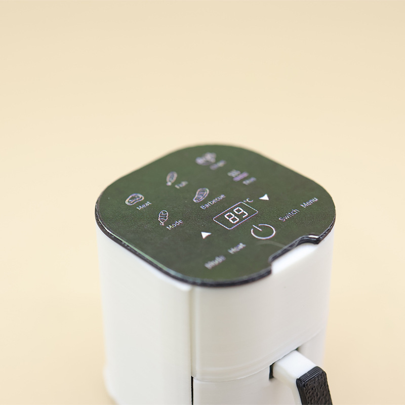 1:12 miniature kitchen air fryer appliance
