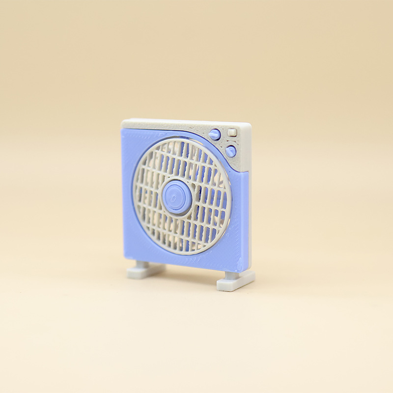 1:12 Miniature Vintage Desk Fan