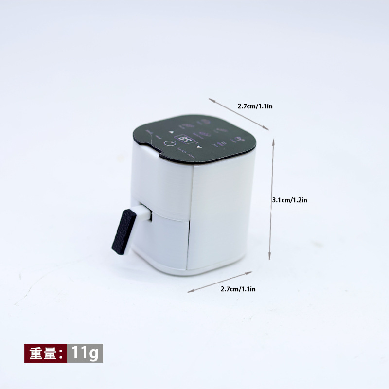 1:12 miniature kitchen air fryer appliance