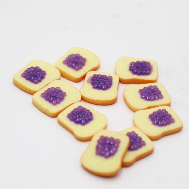 1:12 miniature jam toast