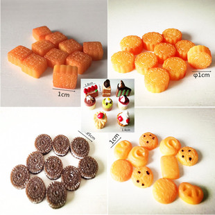 1:12 miniature mooncake and cookie display set