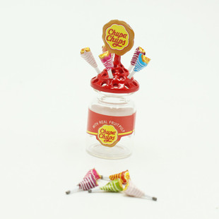 1:12 Miniature Lollipop Candy Prop for Dollhouse Accessories