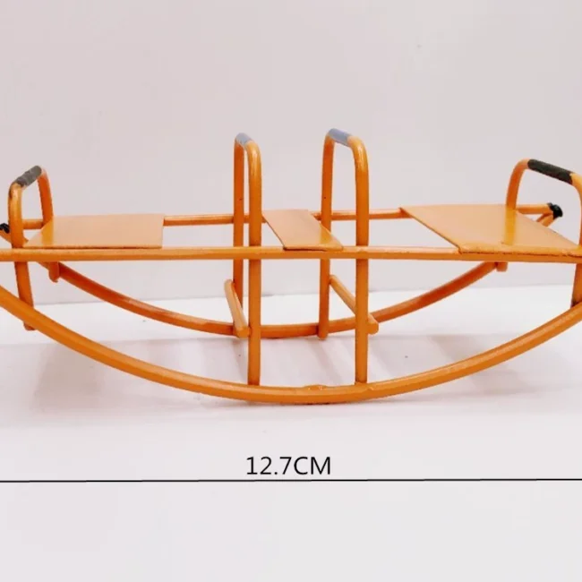 1:12 Miniature Iron Rocking Horse