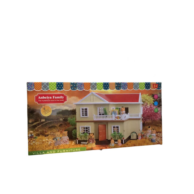 1:12 Miniature Forest Animal Villa Playset