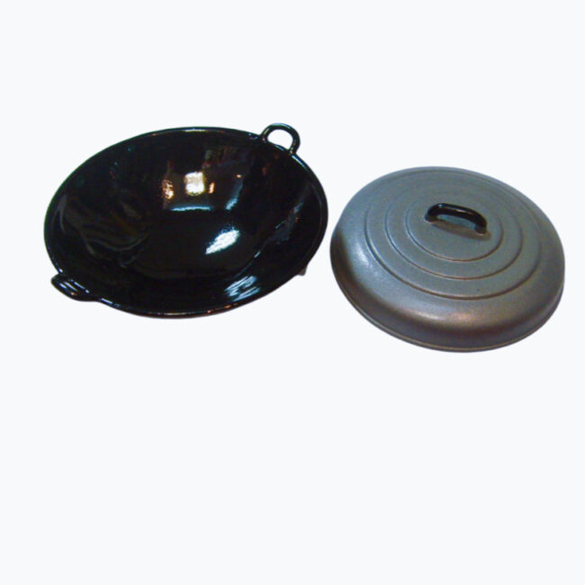 1:12 Miniature Iron Wok Cooking Pan for Dollhouse