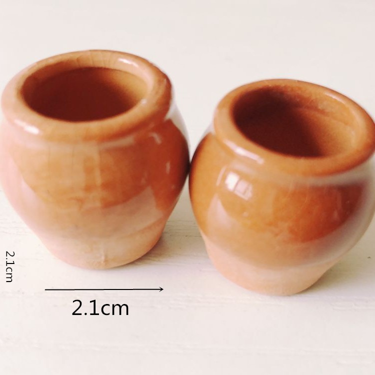 1:12 Miniature Terracotta Trough Planters Set