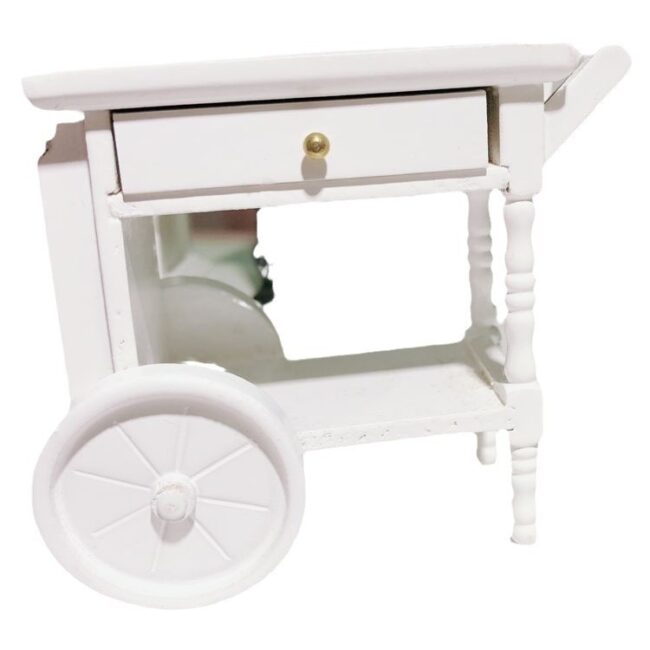1:12 Miniature Cake Cart and Stall Display