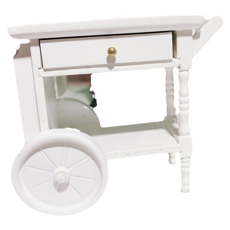 1:12 Miniature Cake Cart and Stall Display