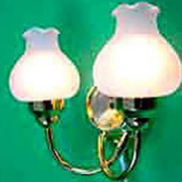 1:12 Miniature 12V Wall Sconce Lamp - Image 4