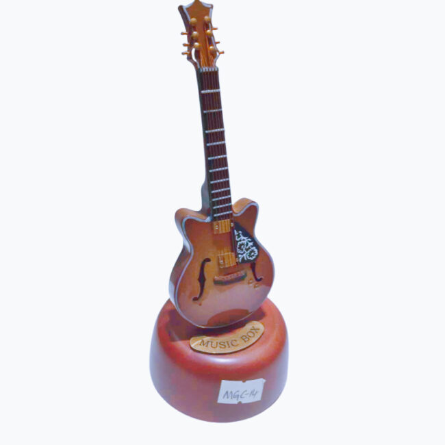 1:12 Miniature Violin Music Box on Pedestal