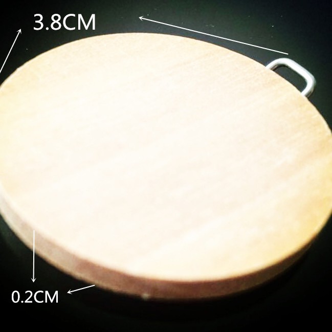1:12 Miniature Round Wooden Cutting Board
