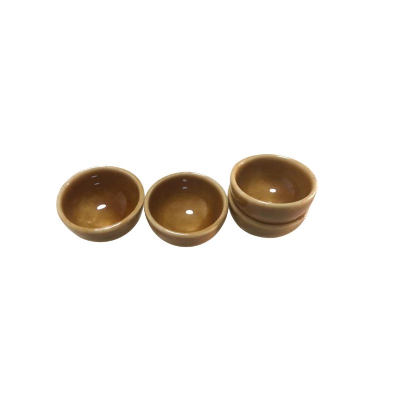 1:12 Miniature Ceramic Pickle Jar Deep Bowl - Image 3