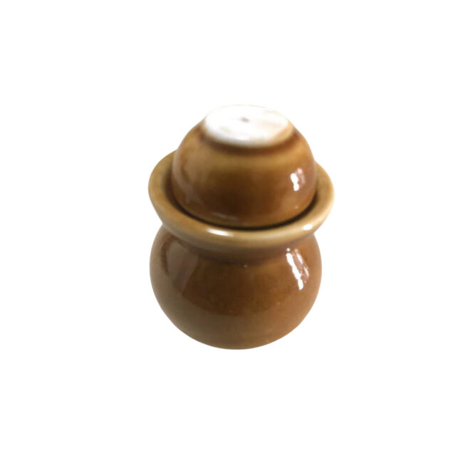 1:12 Miniature Ceramic Pickle Jar Deep Bowl