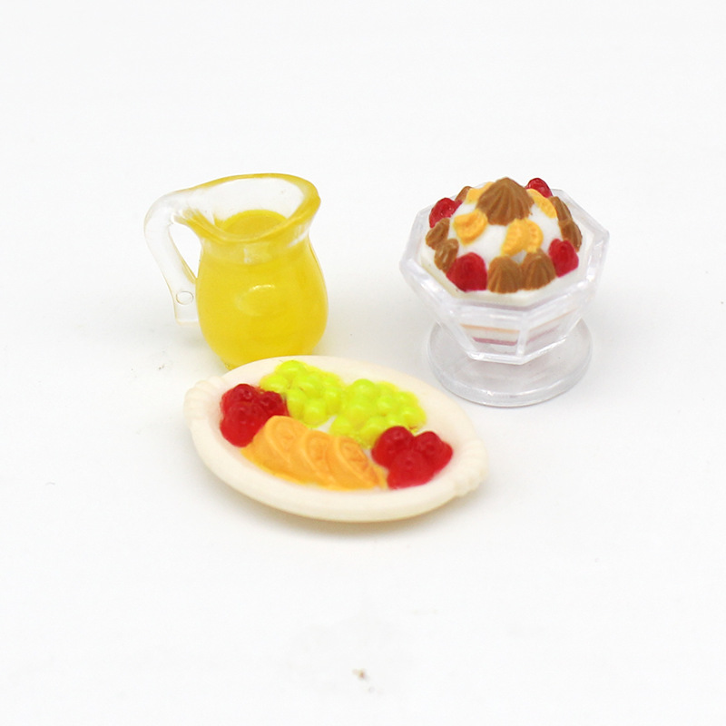1:12 Miniature Dessert and Fruit Tray - Image 2