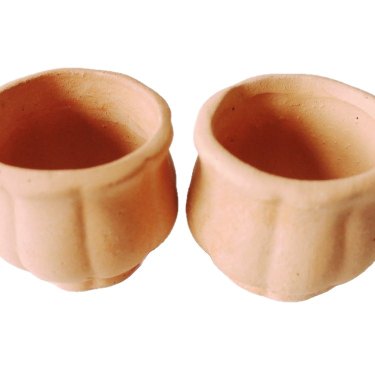 1:12 Miniature Terracotta Trough Planters Set