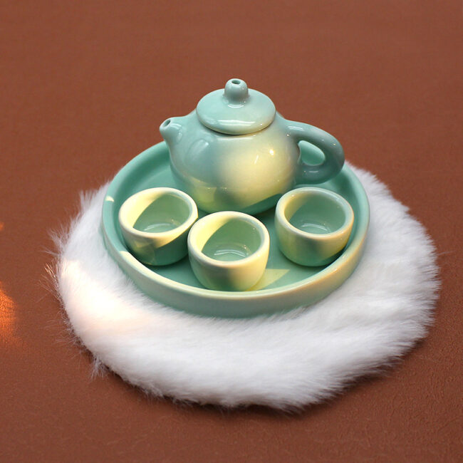 1:12 Miniature Pourable Tea Set