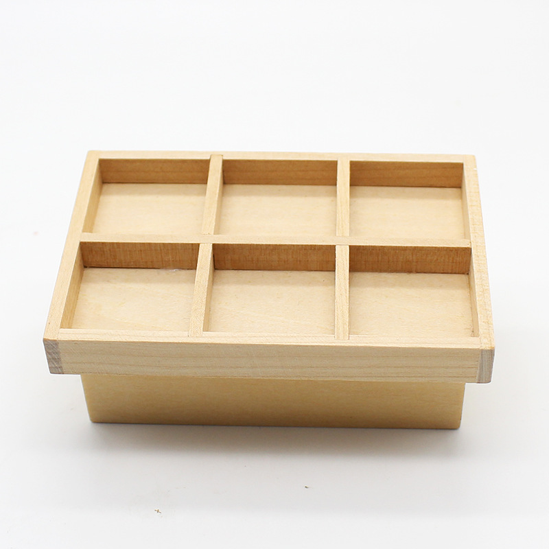 1:12 Miniature Wooden Market Fruit Crate Display