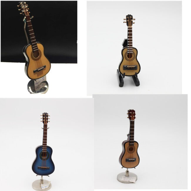 1:12 Miniature Classical Guitar with Stand