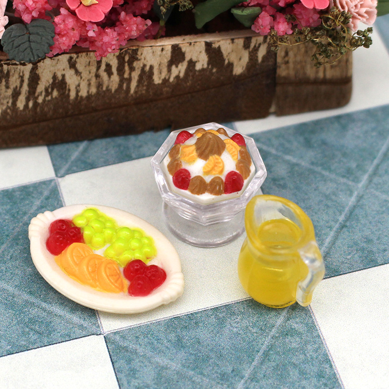 1:12 Miniature Dessert and Fruit Tray - Image 6
