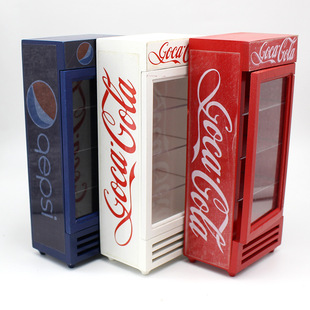 1:12 miniature refrigerator for dollhouse kitchen scene